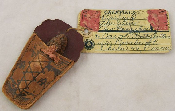 1930s Skookum Native American Indian Doll Mailer