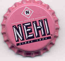 Pink Peach Nehi Soda Bottle Cap