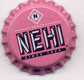 Pink Peach Nehi Soda Bottle Cap
