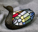 Tiffany-Style Duck Lamp
