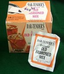 Old Fashioned Vintage Drink Mix Box Full