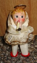 Japan Girl Angel Xmas Ornament