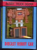 Diecast Robot Car Transformer Toy