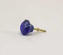 Cobalt Blue Glass Drawer Pull Knobs 1