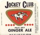Jockey Club Gingerale Soda Label