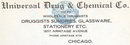 Universal Drug & Chemical Letterhead