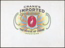 Crane's Cigar Label 1900s