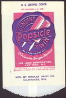 Popsicle Twin Snack Bag