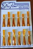 Amber Cigarette Holder Display