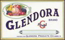 Glendora Fruit Can Label