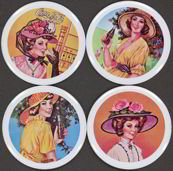 Coca Cola Soda Coasters 1972