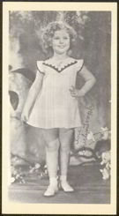 Shirley Temple 1930s Postcard