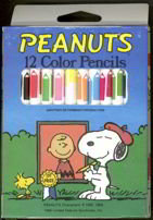 Peanuts Colored Pencils