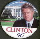Clinton 1996 Pinback Pin