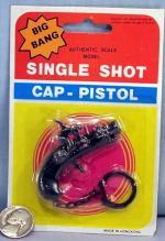 Pirate Cap Gun Keychain on Display Card #5