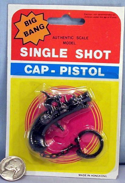 Pirate Cap Gun Keychain on Display Card #5