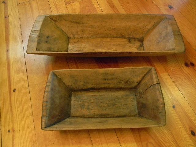 Turkey Primitive Wood Dough Bowl Antique
