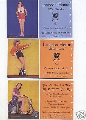 Salesman Sample Blotters 1947 with Envelope