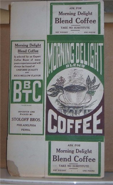 Morning Delight Coffee Box - 1905