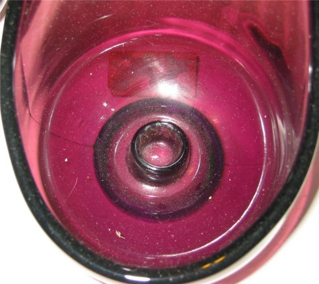 Mulberry Glass Candle Holders