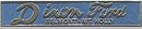 Cast Metal Dixon Ford Car Logo Plaque