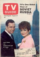 Old Vintage 1967 TV Guide Barbara Walters Hugh