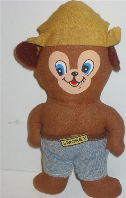 Smokey the Bear Doll 1970s