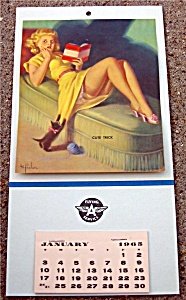 Flying A Gas pinup Calendar