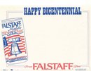 Falstaff Beer Sign - Bicentennial