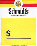 Schmidt's Beer Sign