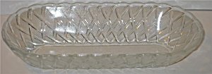 Depression Celery Glass Bowl