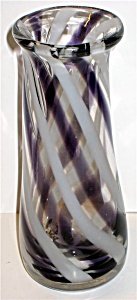 Retro Swirl Vase