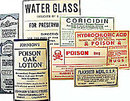 Medicine Poison Labels