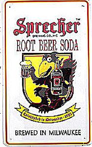 Sprecher Root Beer Sign - Black Crow
