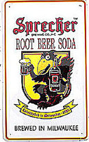 Sprecher Root Beer Sign - Black Crow