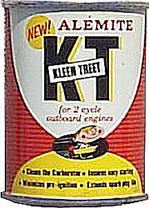 Alemite Boat Engine Oil Can Full