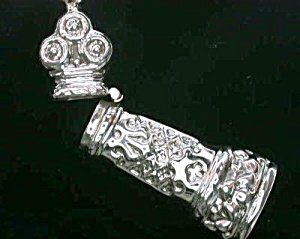 Repro Sterling Silver Sewing Needlecase