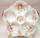 Elite Limoges Floral Oyster Plate