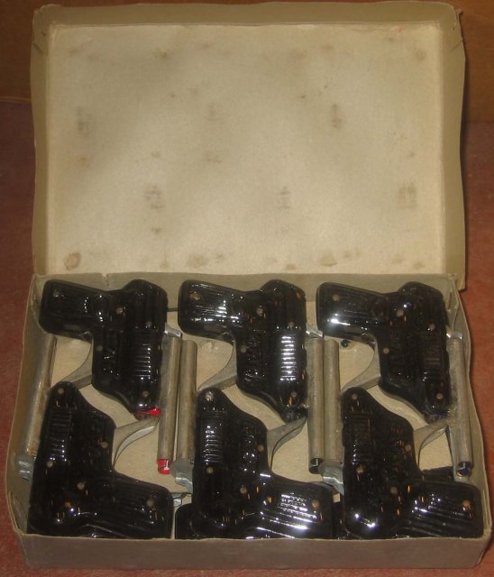 Star Pistol Toy Gun Display