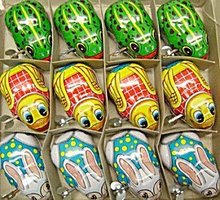 Wind-Up Metal Litho Toys Display