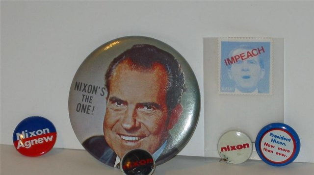 Richard Nixon Political Lot Pins