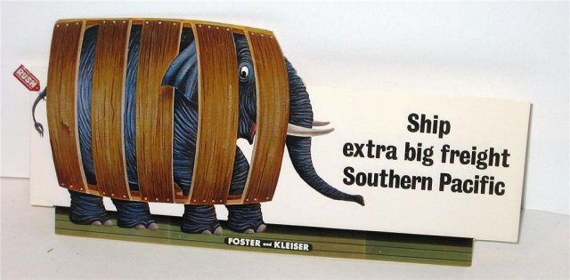 Southern Pacific Railroad Sign