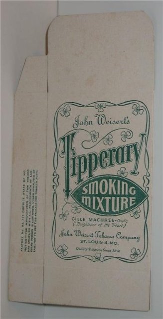 Tipperary Smoking Tobacco Box