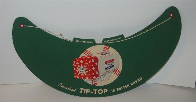 Tip-Top Bread Visor 1954