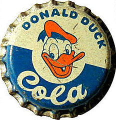 Donald Duck Soda Bottle Cap