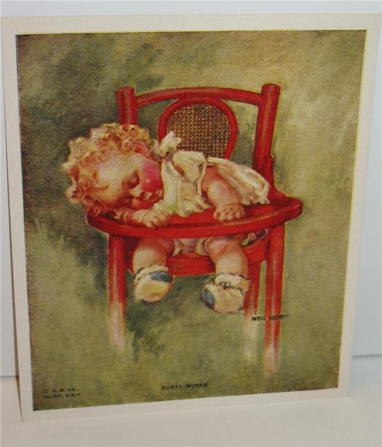 Nell Hot Art Print - Sleeping Baby
