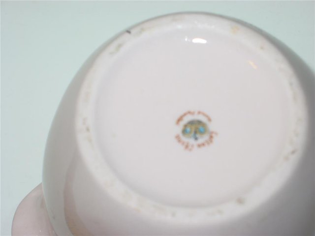 Pink Rose Pottery Bowl