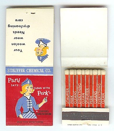 Patti Perk Matchbook
