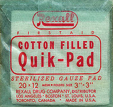 Rexall Cotton Pads RX Medicine