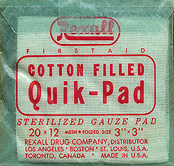 Rexall Cotton Pads RX Medicine